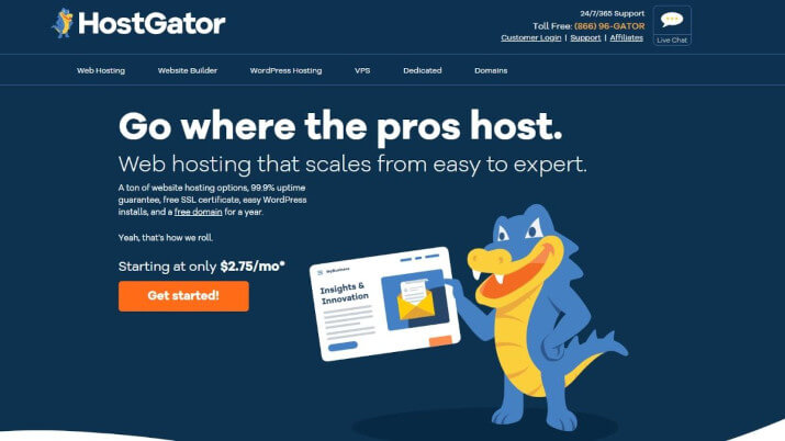 perusahaan hosting HostGator